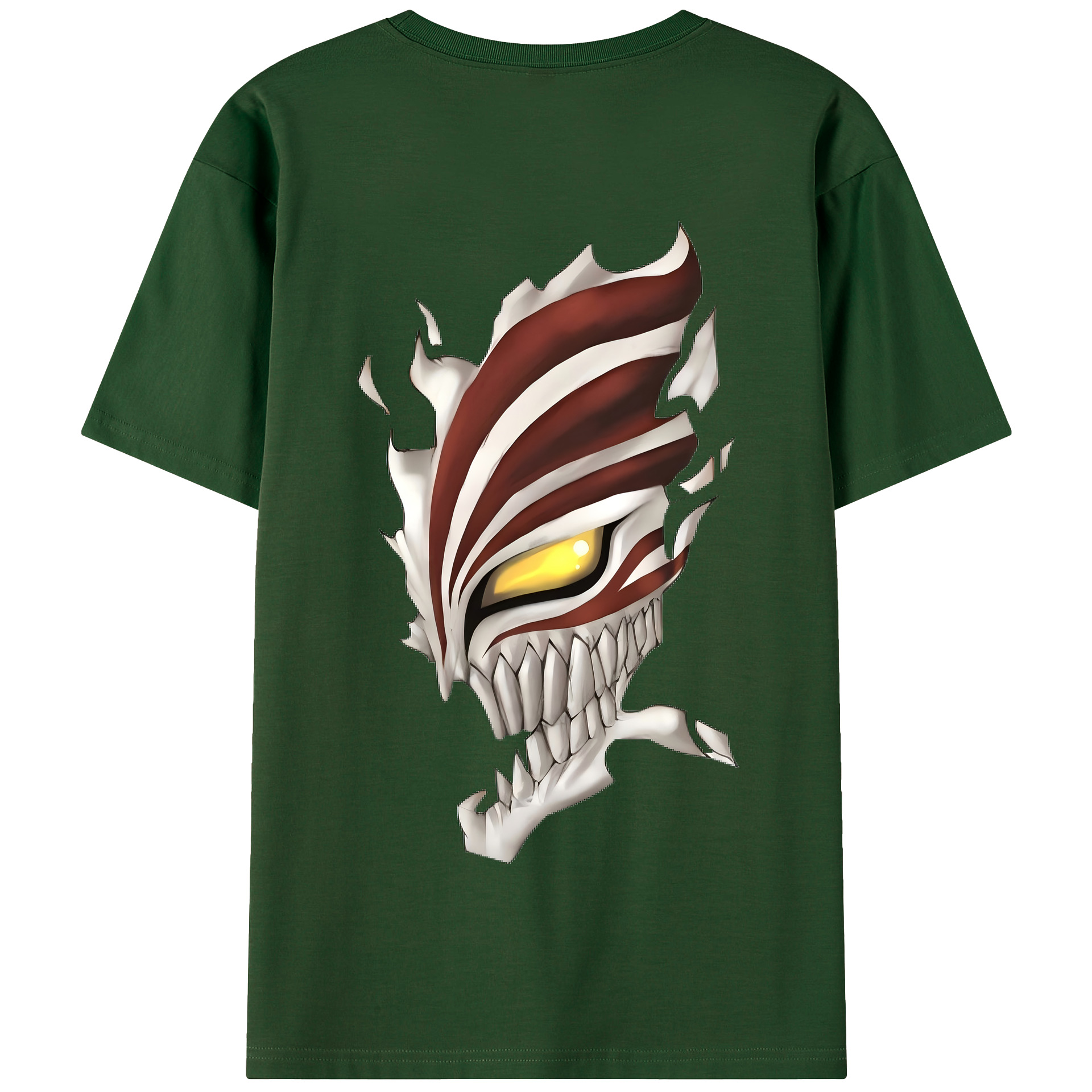（画像用） ブリーチ 黒崎一護（くろさき いちご）BLEACH Kurosaki Ichigo 綿100％半袖Tシャツ（背面プリント）